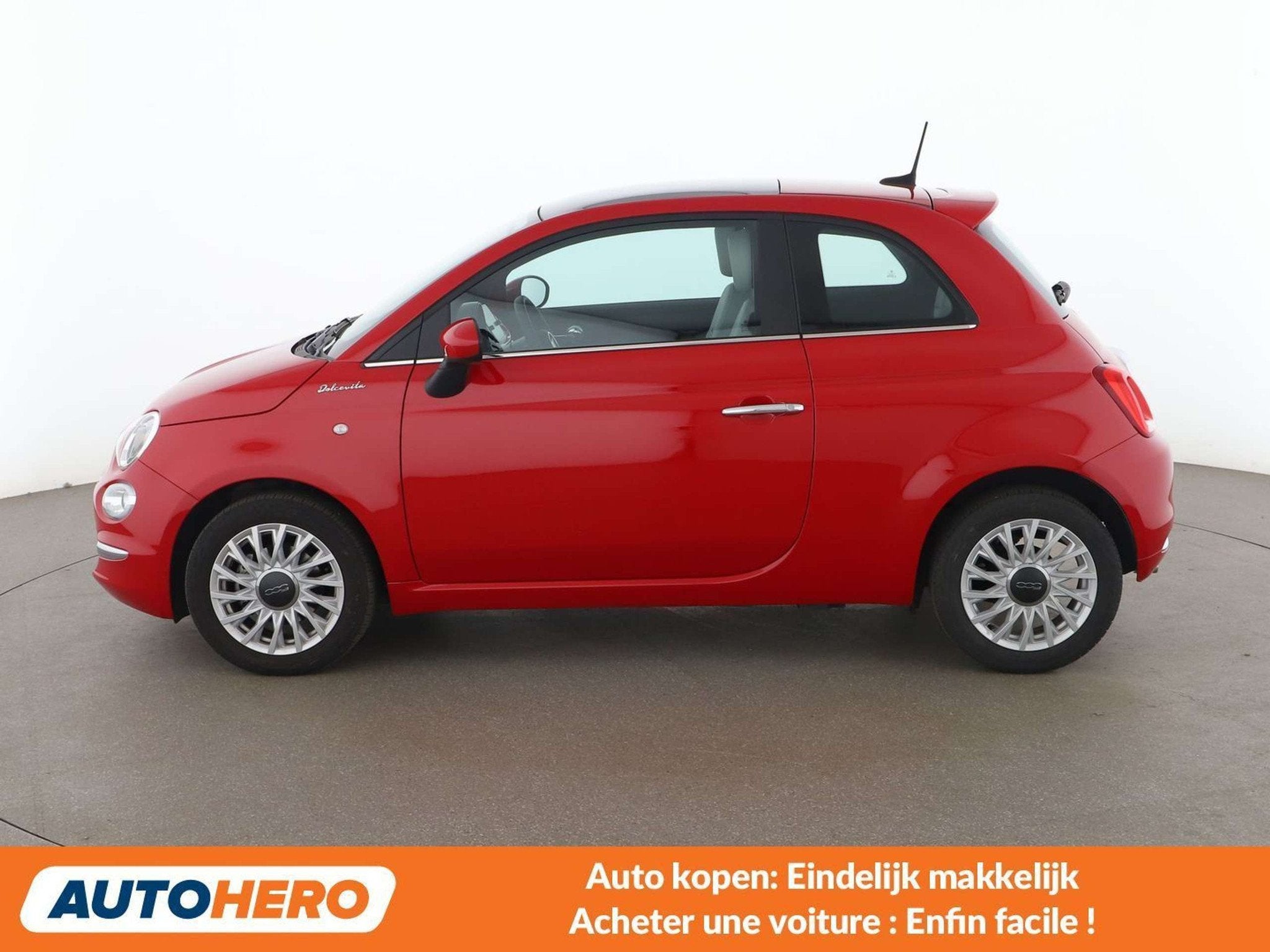 Fiat 500 1.0 Mild-Hybrid Dolcevita, Rouge, Achat, 69 ch, 1055 kg