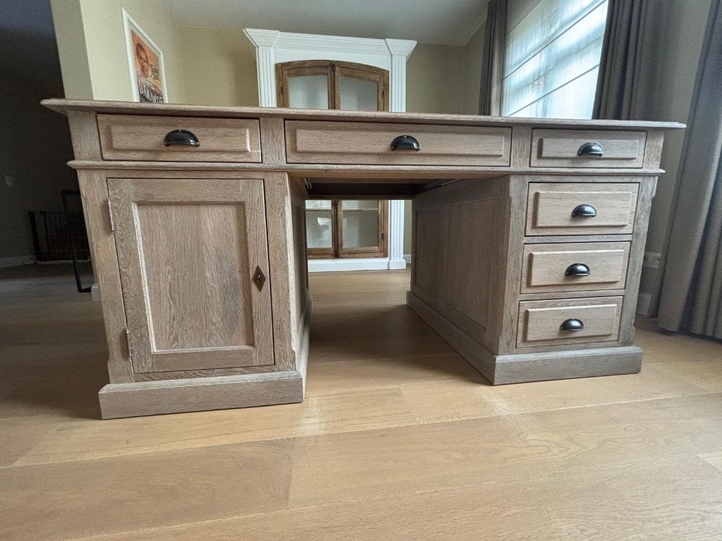 Antieke bureau, Ophalen, Hout, Zo goed als nieuw, Klassiek