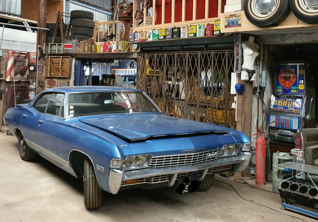 Chevrolet impala caprice 1968, Achat, 4 portes, Entreprise, Noir