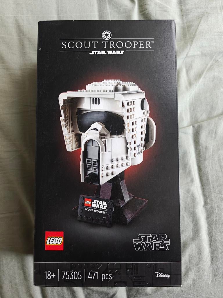 Lego star wars 75305, scout trooper helm, Ophalen