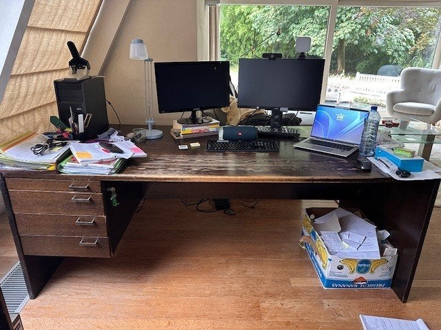 Bureau (Bulo), Maison & Meubles, Autres marques, 100 cm, Enlèvement, Bureau-armoire combiné