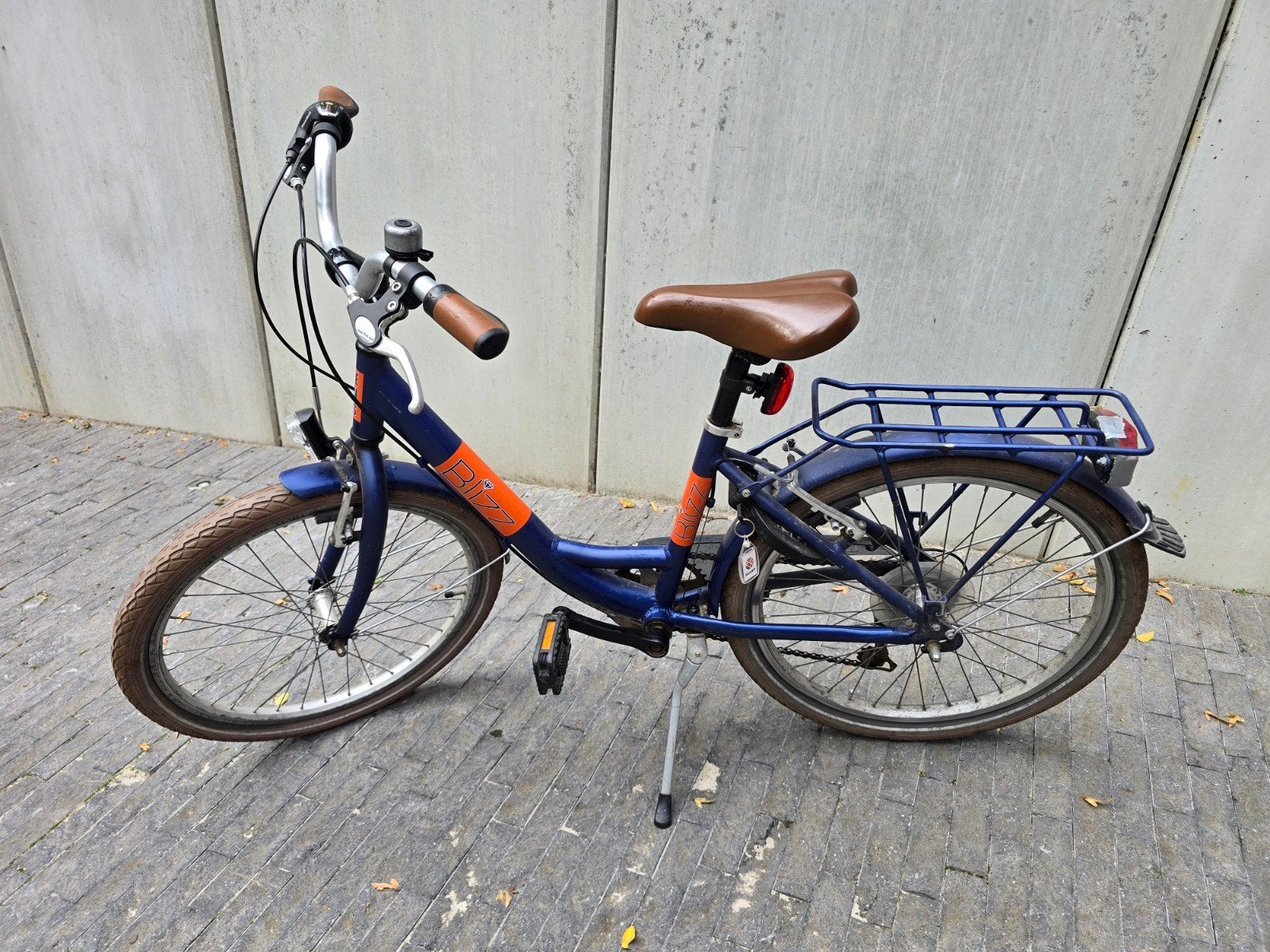 Bike fun fiets blizz 22 inch 6 versnellingen + fietstassen, Fietsen en Brommers, Ophalen, 20 inch of meer, Gebruikt, Velgrem