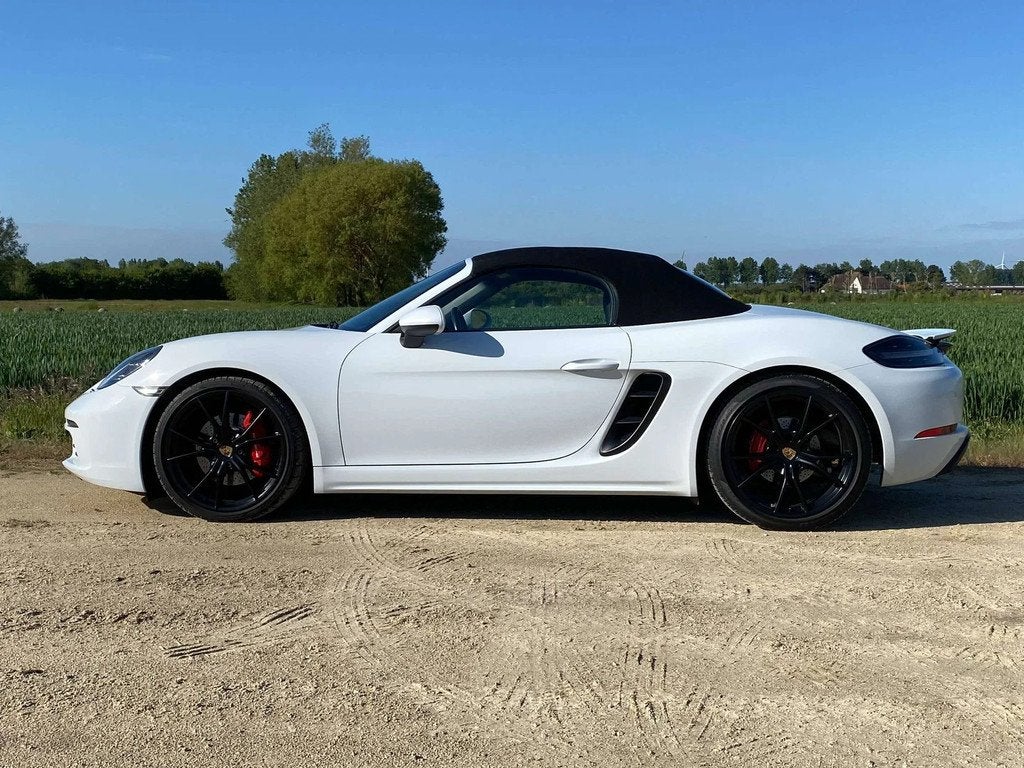 Porsche 718 " S " PDK,PSM,Memory seats,Alu velgen 20",parkee, Gebruikt, Cabriolet, Wit, Leder