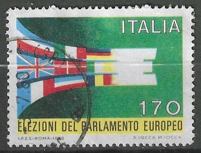 Italie 1979 - Yvert 1391 - Europese verkiezingen. (ST), Verzenden, Gestempeld