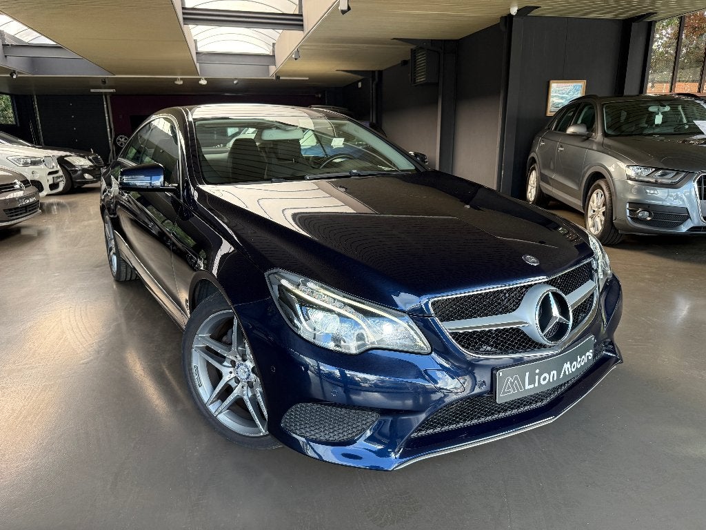 Mercedes E220 CDI Coupé Automaat *Leder*Navi*Amg velgen, Autos, Cuir, Euro 5, https://public.car-pass.be/vhr/61f6f80b-b91e-483c-98ab-e869ba711318