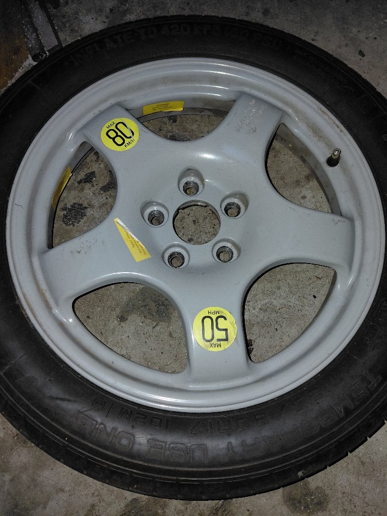 BMW Reservewiel  thuiskomer 195/80 /17, Banden en Velgen, Nieuw, 17 inch, All Season