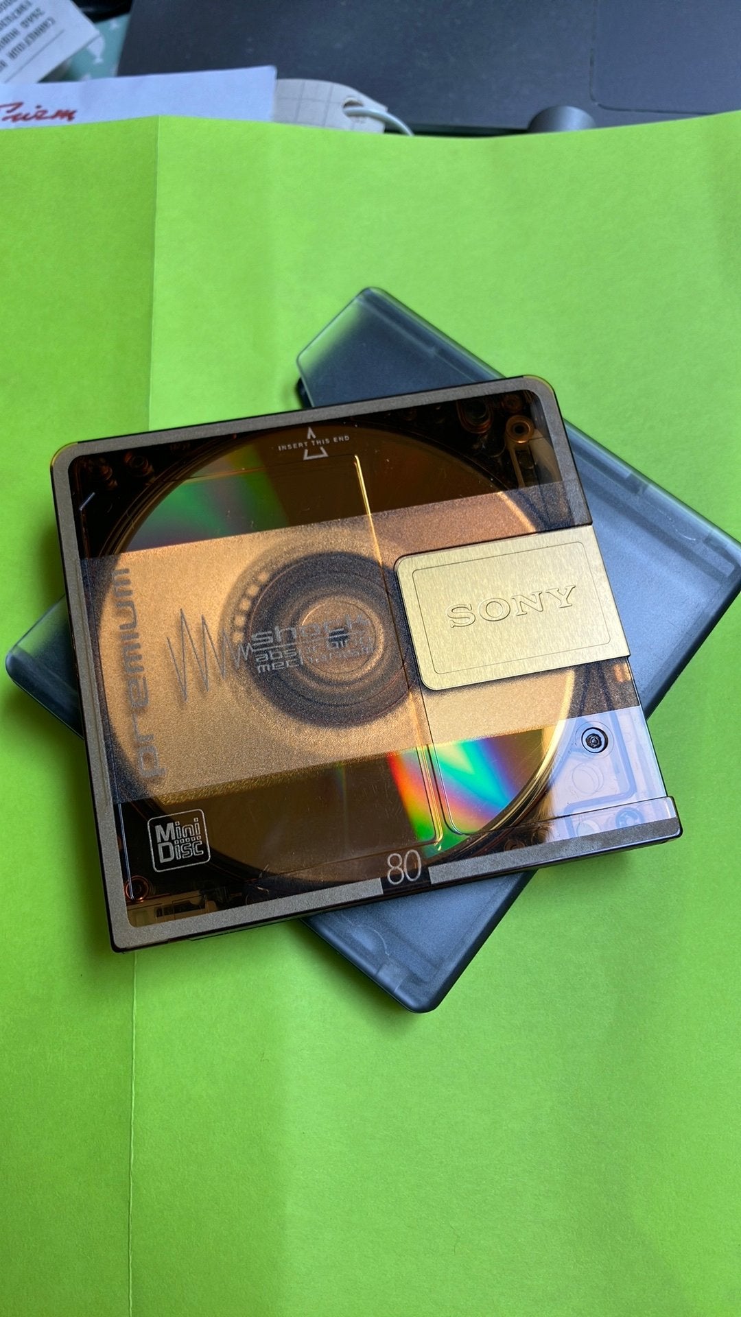 Minidisc SONY premium gold 80 -10 stuks - TDK Xs-iV 74 min, Verzenden, Minidisc-recorder