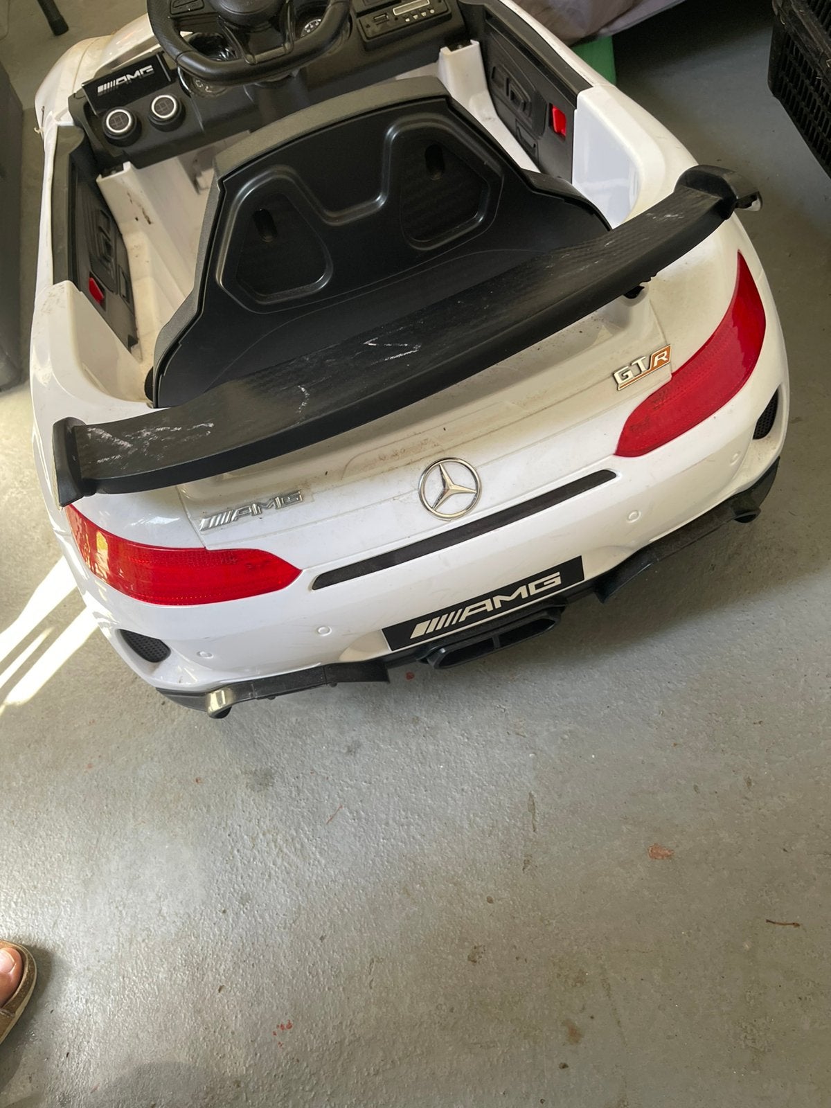 Mercedes elektrische auto voor kinderen, Ophalen of Verzenden, Gebruikt