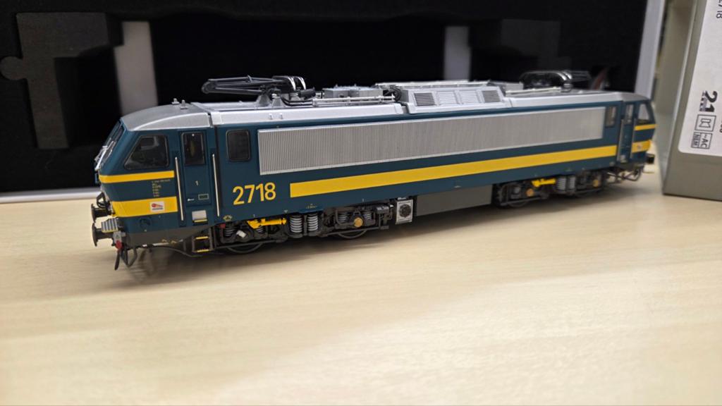 Lsmodels 12562S SNCB 2718 Ac Digital Sound, Enlèvement ou Envoi, Courant alternatif, Comme neuf, Locomotive