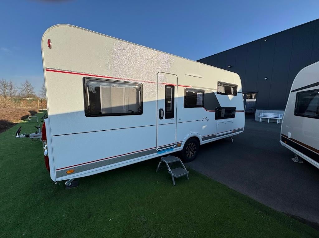 Bürstner Premio Plus 510 TK mover,luifel, Caravans en Kamperen, Caravans, Rondzit, 7 tot 8 meter, Bedrijf, Bürstner