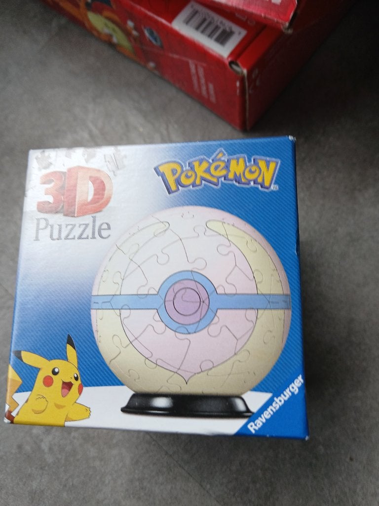 Puzzelbal pokémon, Ophalen of Verzenden, Meer dan 50 stukjes, Zo goed als nieuw, 6 jaar of ouder