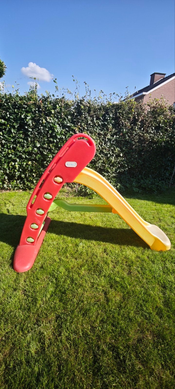 Glijbaan Little tikes, Ophalen