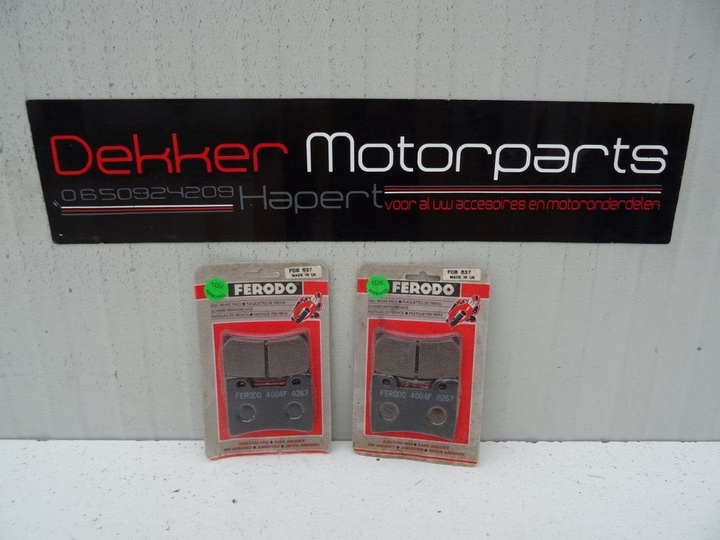Ferodo remblokken voorzijde Yamaha FZR 600 FZR1000 exup, Motoren, -, -, Nieuw, Ophalen of Verzenden