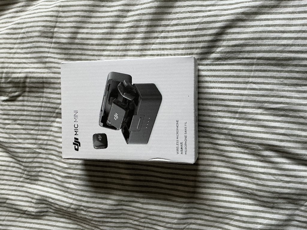 DJI Mic Mini met oplaadetui - uitstekende staat, Ophalen of Verzenden, Nieuw, Overige merken