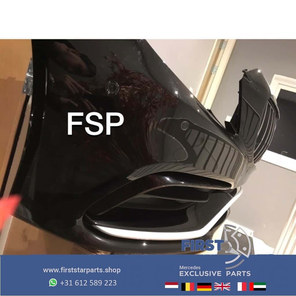 W205 S205 FACELIFT C63 AMG VOORBUMPER COMPLEET + GT GRIL ORI, Gebruikt, -, Voor, Ophalen of Verzenden