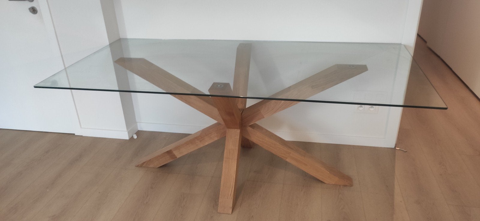 glazen tafel, Enlèvement