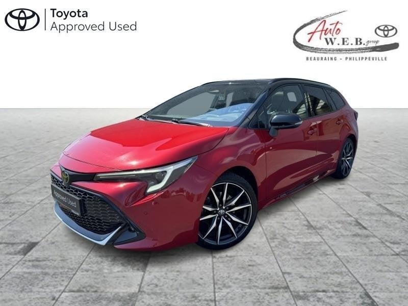 Toyota Corolla Touring Sports 2.0 Hybrid CVT GR Sport + Prem, Autos, Rouge, Achat, Euro 6, Corolla