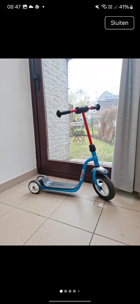 Kinderstep zo goed als nieuw, Fietsen en Brommers, Steps, Ophalen, Zo goed als nieuw, Gewone step, Puky