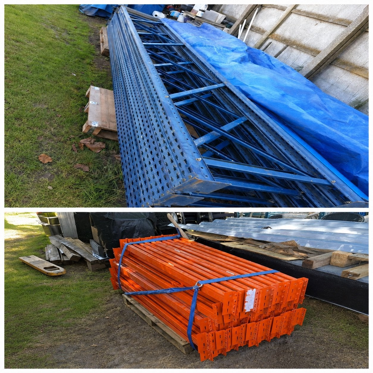 Palletstelling | 7 staanders + 45 liggers, Ophalen