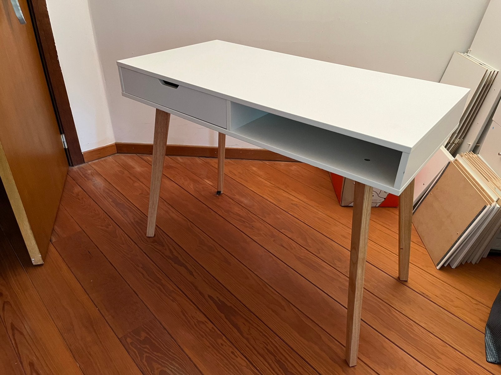 Bureautafel, Maison & Meubles, Bureaux, 50 cm, Comme neuf, 100 cm, Avec tiroirs