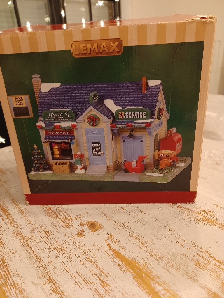 KERFST LEMAX JACK S ROADSIDE ASSISTANCE HEADQUARTER, Diversen, Ophalen of Verzenden, Gebruikt