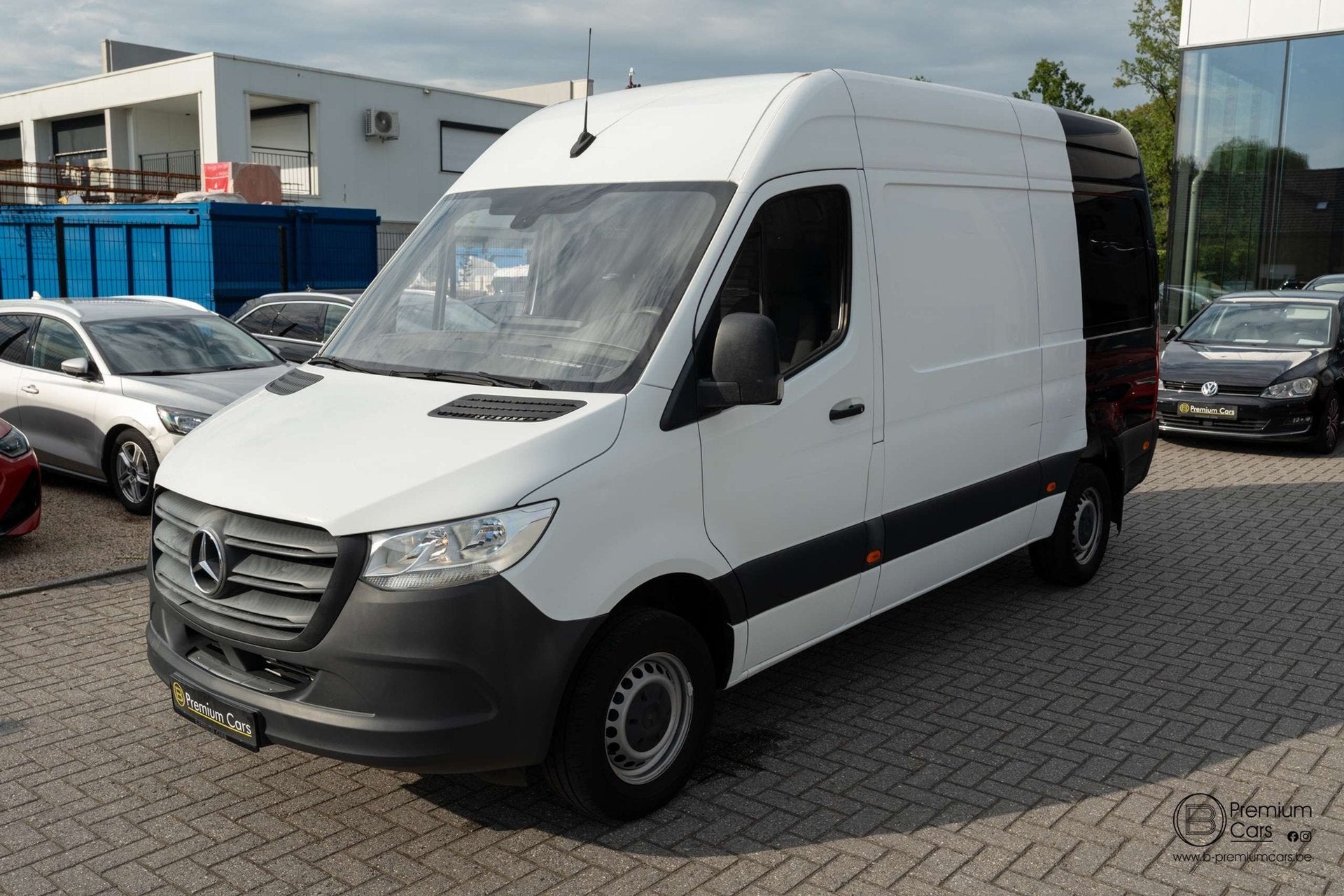 Mercedes-Benz Sprinter 314 CDI L2H2! Direct beschikbaar! Cam, Auto's, Mercedes-Benz, 4 deurs, Stof, 4 cilinders, Grijs