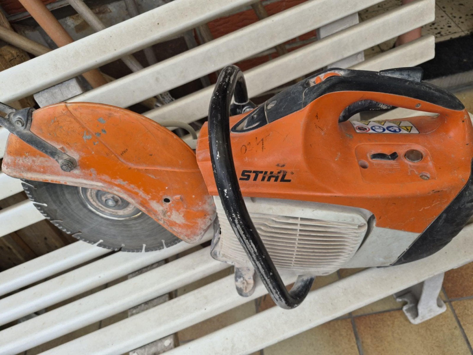 Disqueuse de marque Stihl, modèle TS 410. Bon état !, Bricolage & Construction
