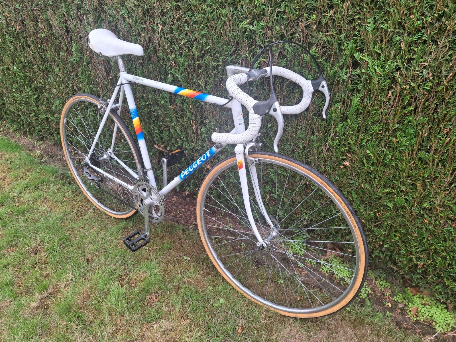 Retro koersfiets Peugeot -volledig in orde gezet., Vélos & Vélomoteurs, Vélos | Vélos de course, Autres marques, 10 à 15 vitesses