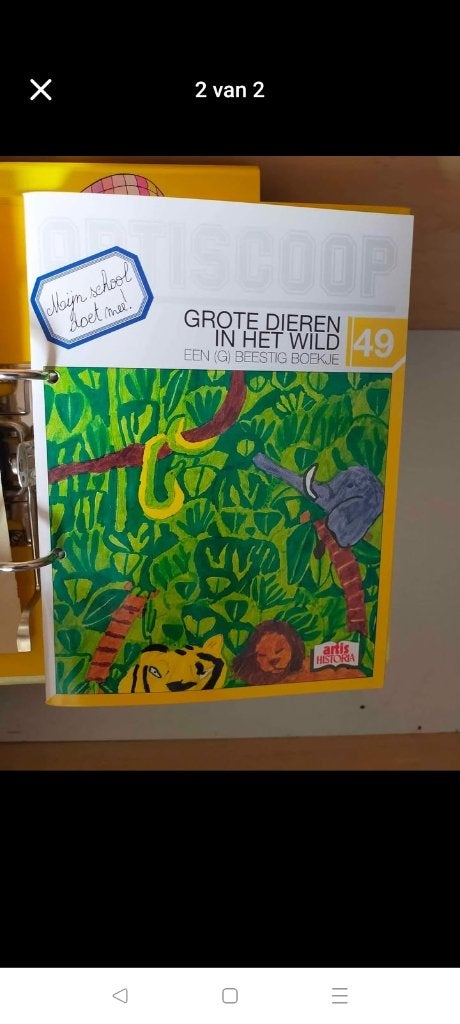 9 mappen met artisboeken in, Boeken, Ophalen, Nieuw