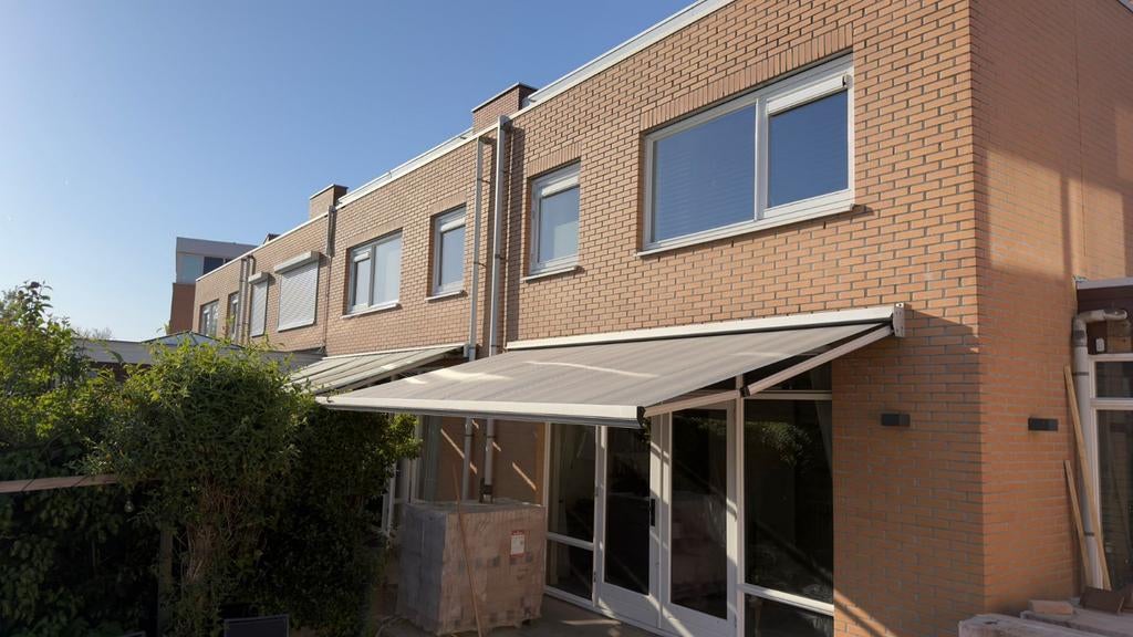 Zonne Luifel electrisch  in goede staat, Tuin en Terras, Ophalen