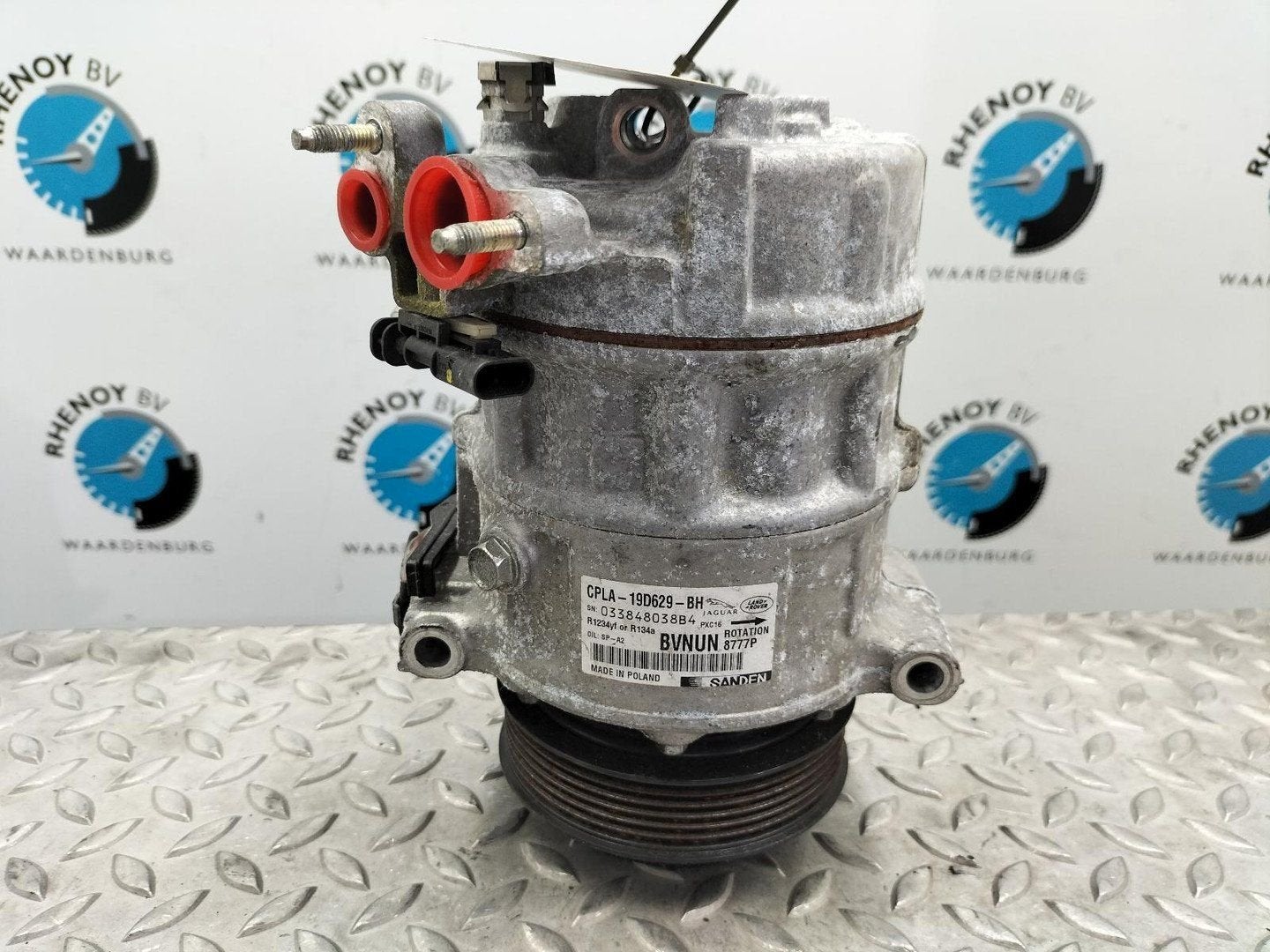 LANDROVER RANGE ROVER SPORT AIRCO COMPRESSOR / AIRCOPOMP 201, Ophalen of Verzenden, Gebruikt, ARN erkend