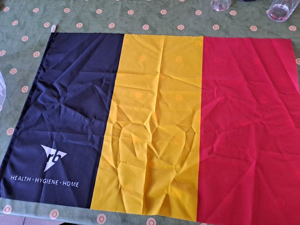 vlag belgie 3 euro, Ophalen, Nieuw