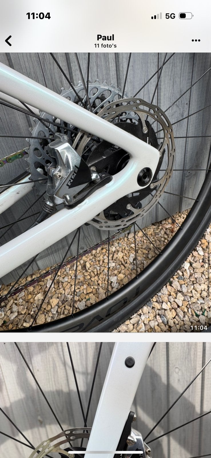 Gravel str maat 56, Fietsen en Brommers, Ophalen, Zo goed als nieuw, Zadel, Carbon