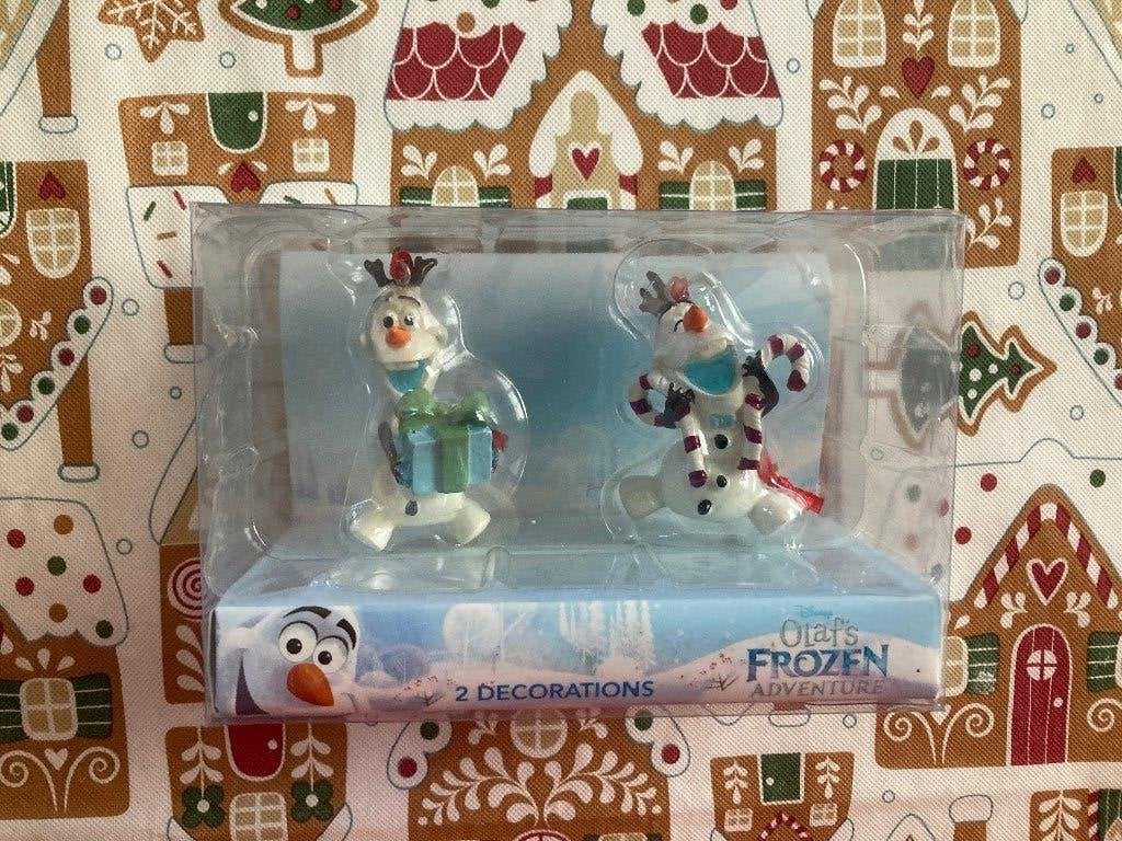 Nieuwe set Olaf ( Frozen ) Disney ornamenten, Ophalen of Verzenden, Overige figuren, Nieuw, Beeldje of Figuurtje