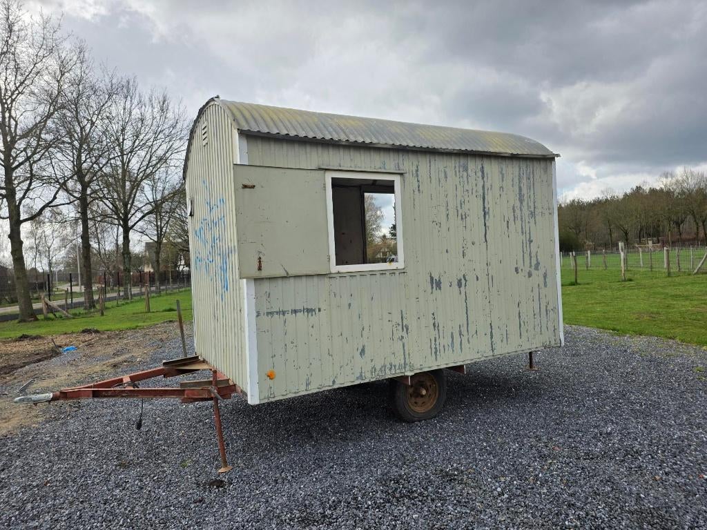 schaft keet, Doe-het-zelf en Bouw, Ophalen of Verzenden, Gebruikt