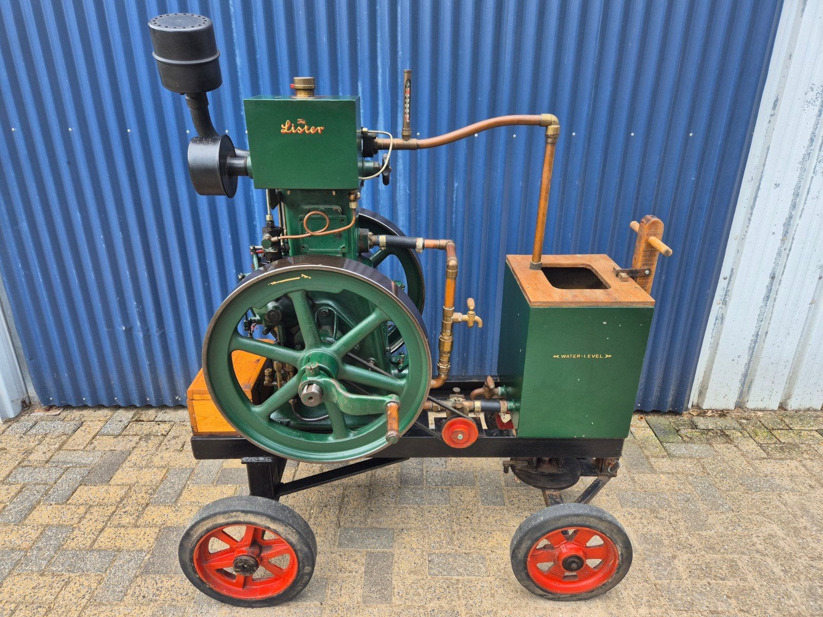 Lister CS 5/6 PK Stationaire Motor (ca. 1930), Doe-het-zelf en Bouw, Ophalen, Gebruikt, Dieselmotor, Minder dan 1400 rpm