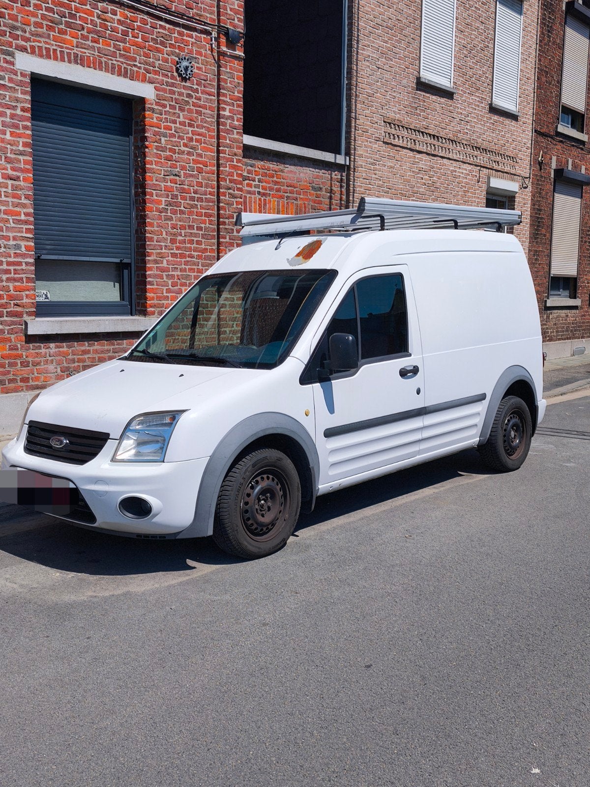 Ford Transit Connect 2014, Auto's, Euro 5, Wit, Particulier, 2 zetels