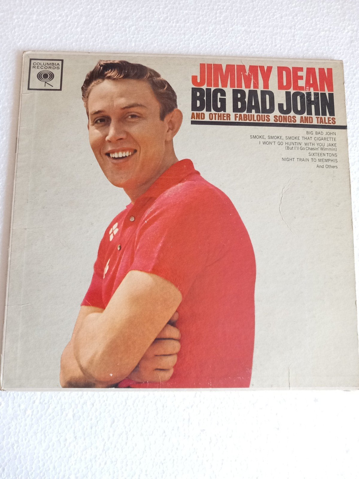 JIMMY DEAN .SIXTEEN TONS 60s  USA LP, Ophalen of Verzenden, LP
