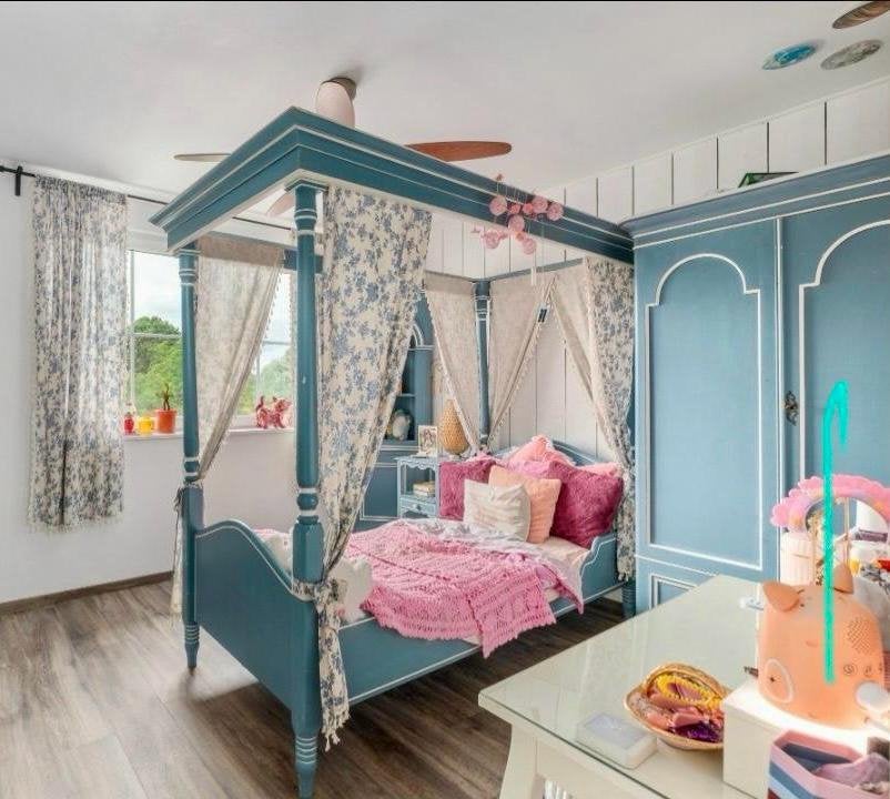 Belle chambre d'enfant rurale, Enfants & Bébés, Enlèvement, Comme neuf, Matelas