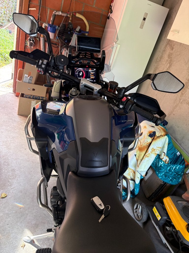 Te koop Tiger GT Explorer, Motoren, Motoren | Triumph, Handvatverwarming, Gebruikt, 3 cilinders, Particulier