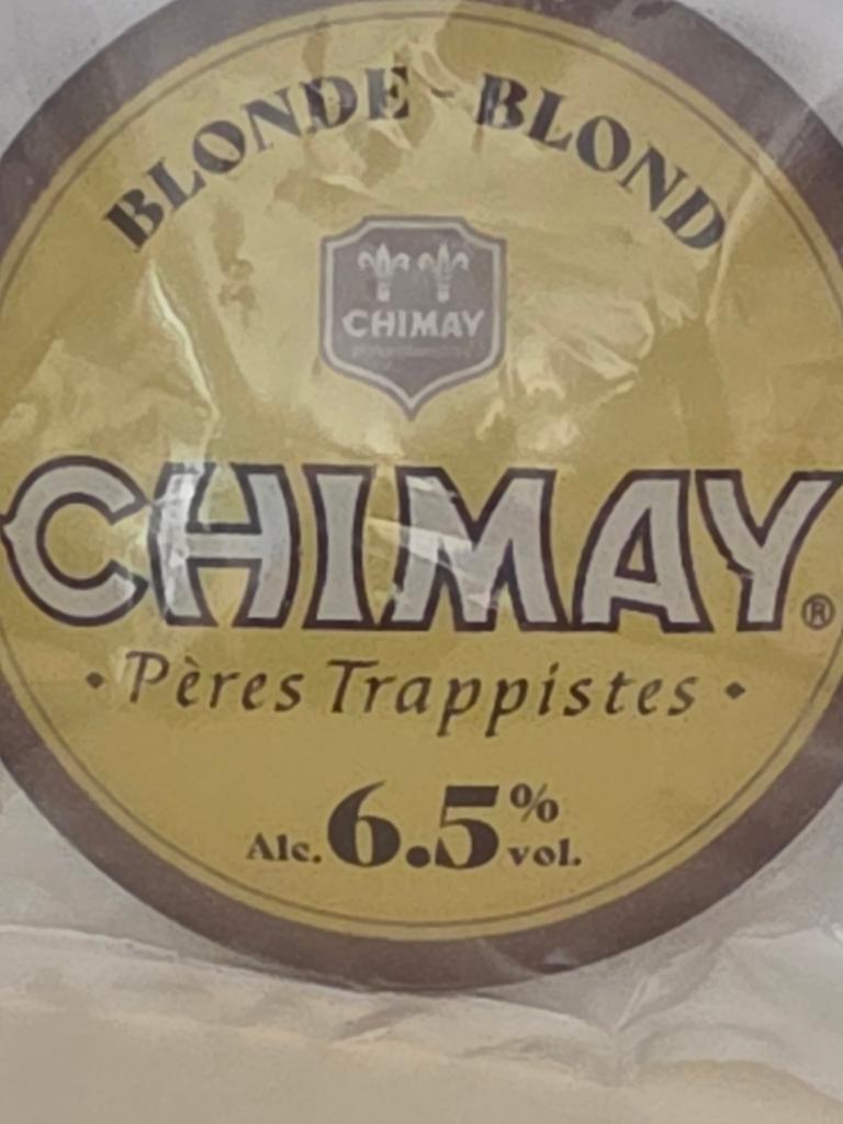 Superbe macaron Chimay  Blonde de tireuse a bière, Collections, Enlèvement ou Envoi