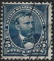 1 Postzegel Ulysses Grant USA 1898, Timbres & Monnaies, Enlèvement ou Envoi, Affranchi, Amérique du Nord