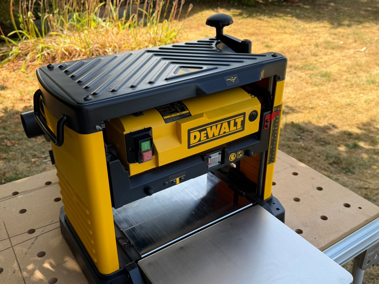 DeWalt DW733 vandiktebank schaafmachine, Enlèvement, Comme neuf, Électrique