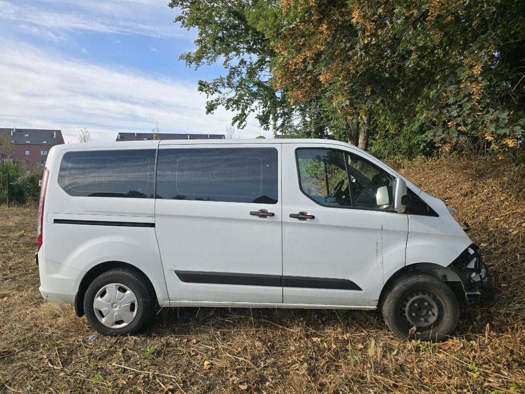Ford transit hybride bt auto 2020 9 places 160000km export, Euro 6, Wit, Bedrijf, Hybride Elektrisch/Benzine