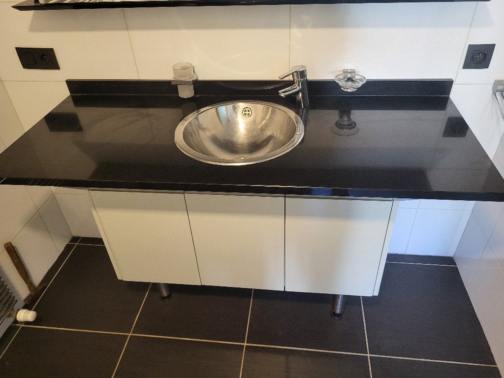 wastafel + hangkast badkamer, Ophalen, Gebruikt, Spiegelkast