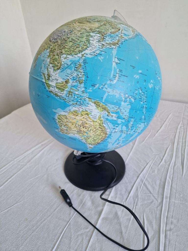 wereldkaart, Ophalen
