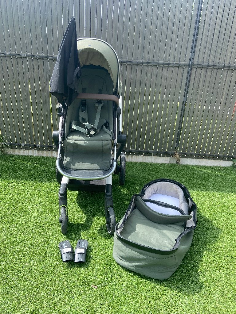 Joolz day+ marvelous green, Kinderen en Baby's, Kinderwagens en Combinaties, Gebruikt, Combiwagen, Verstelbare duwstang, Ophalen