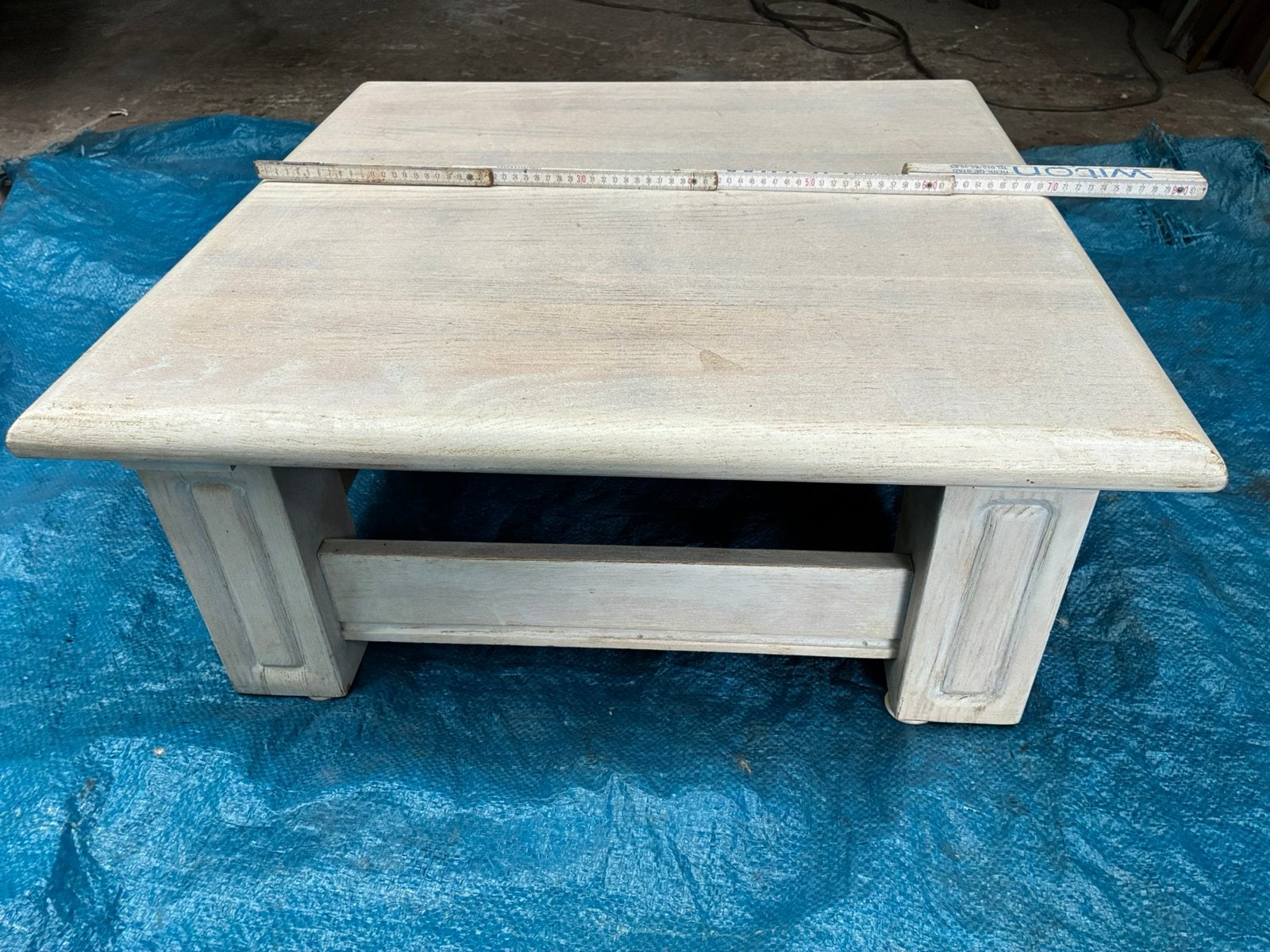 Eiken salon tafel, Ophalen, Zo goed als nieuw