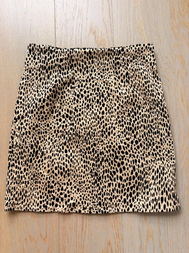 Rokje Brandy Melville luipaardprint, Kleding | Dames, Ophalen of Verzenden, Zo goed als nieuw, Maat 34 (XS) of kleiner