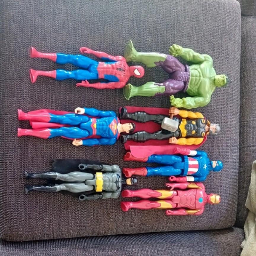 Superhelden, marvel., Ophalen
